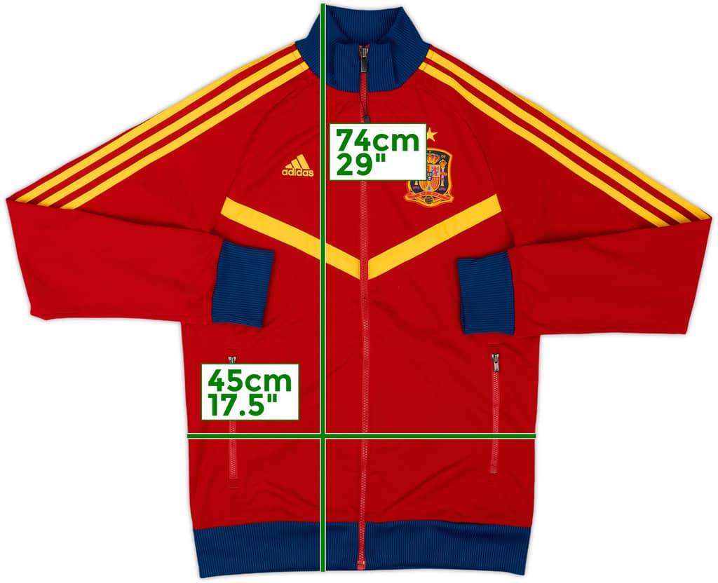 2013-14 Spain adidas Track Jacket - 7/10 - (S)