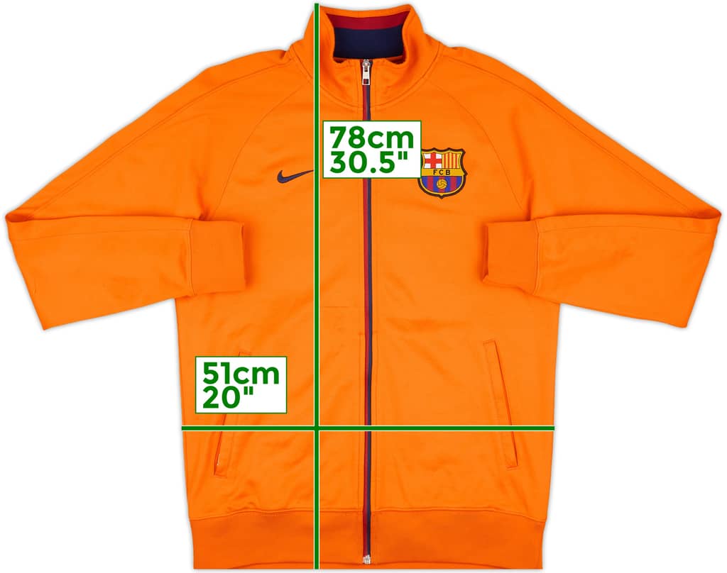 2012-13 Barcelona Nike Track Jacket - 8/10 - (M)