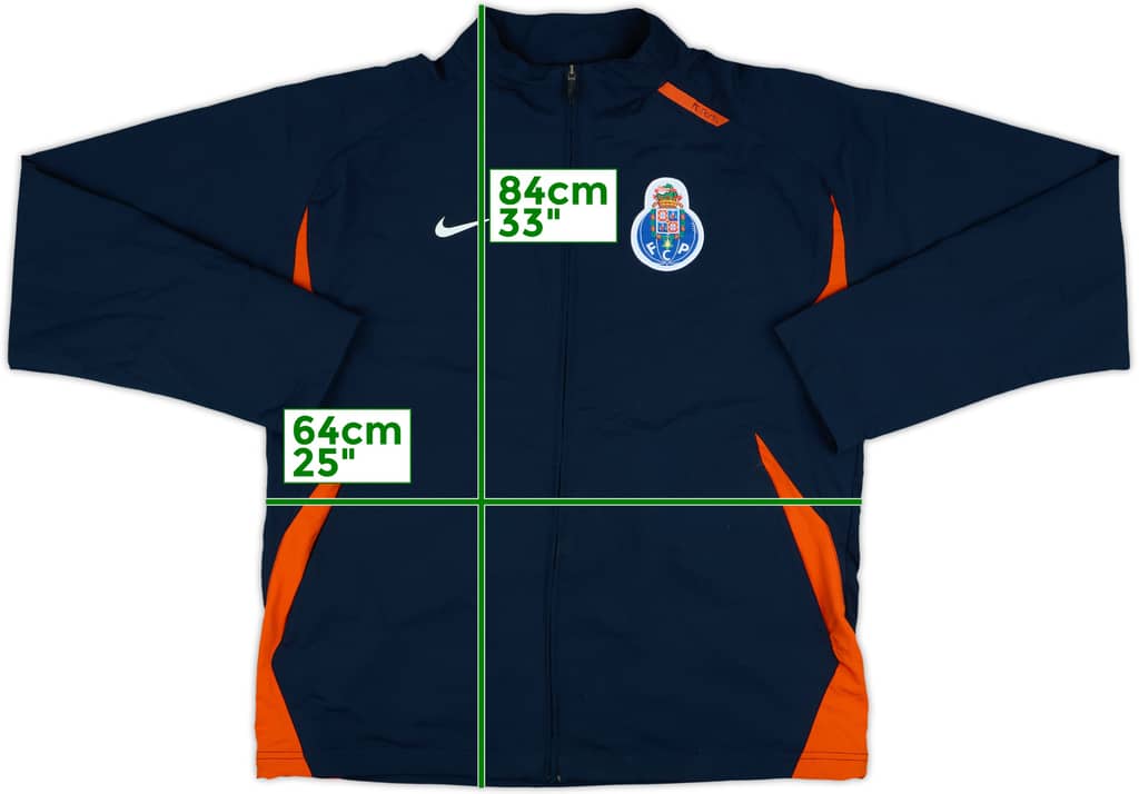 2007-08 Porto Nike Track Jacket - 8/10 - (XL)