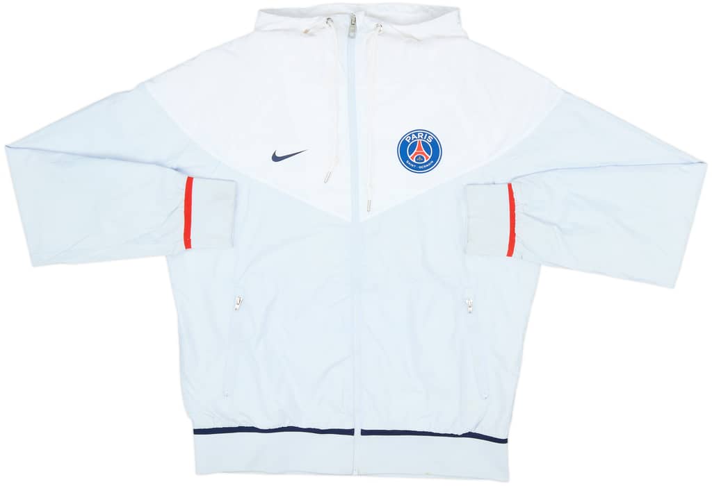 2015-16 Paris Saint-Germain Nike Hooded Track Jacket - 7/10 - (M)