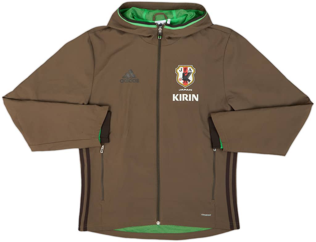 2015-16 Japan adidas Hooded Track Jacket - 8/10 - (S)
