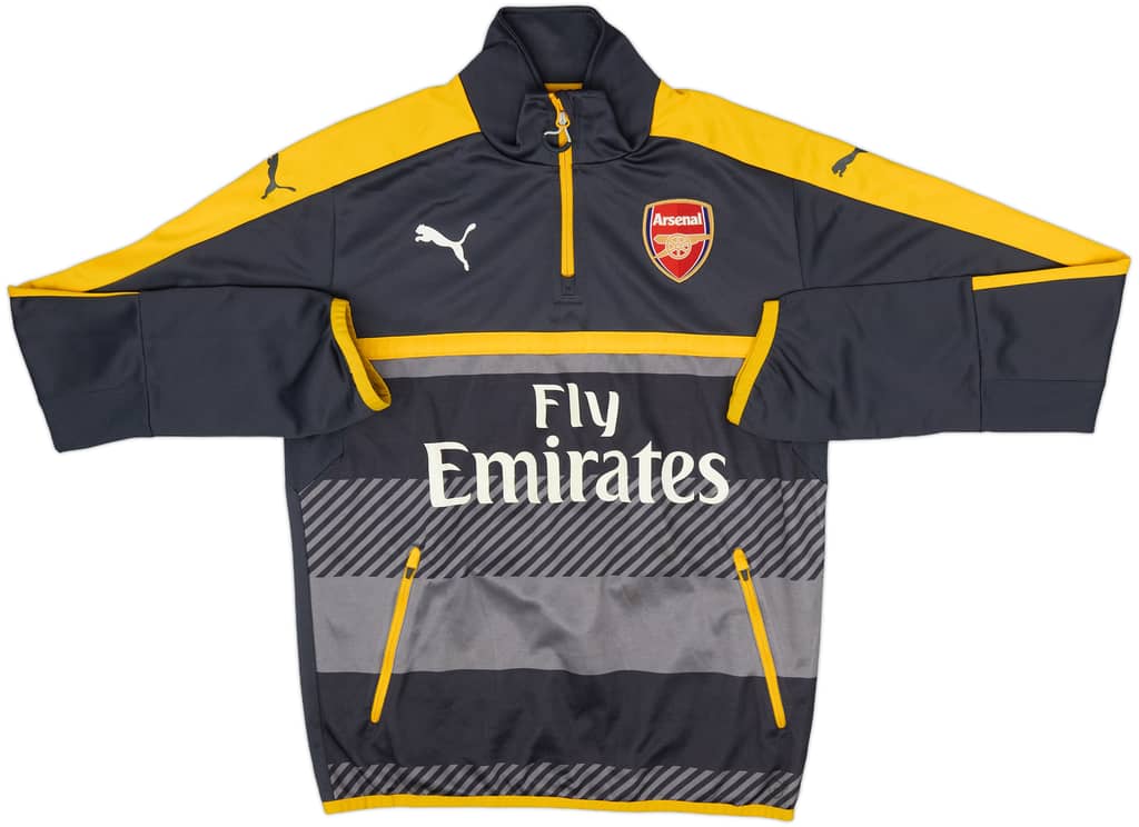 2016-17 Arsenal Puma 1/4 Zip Drill Top - 7/10 - (M)