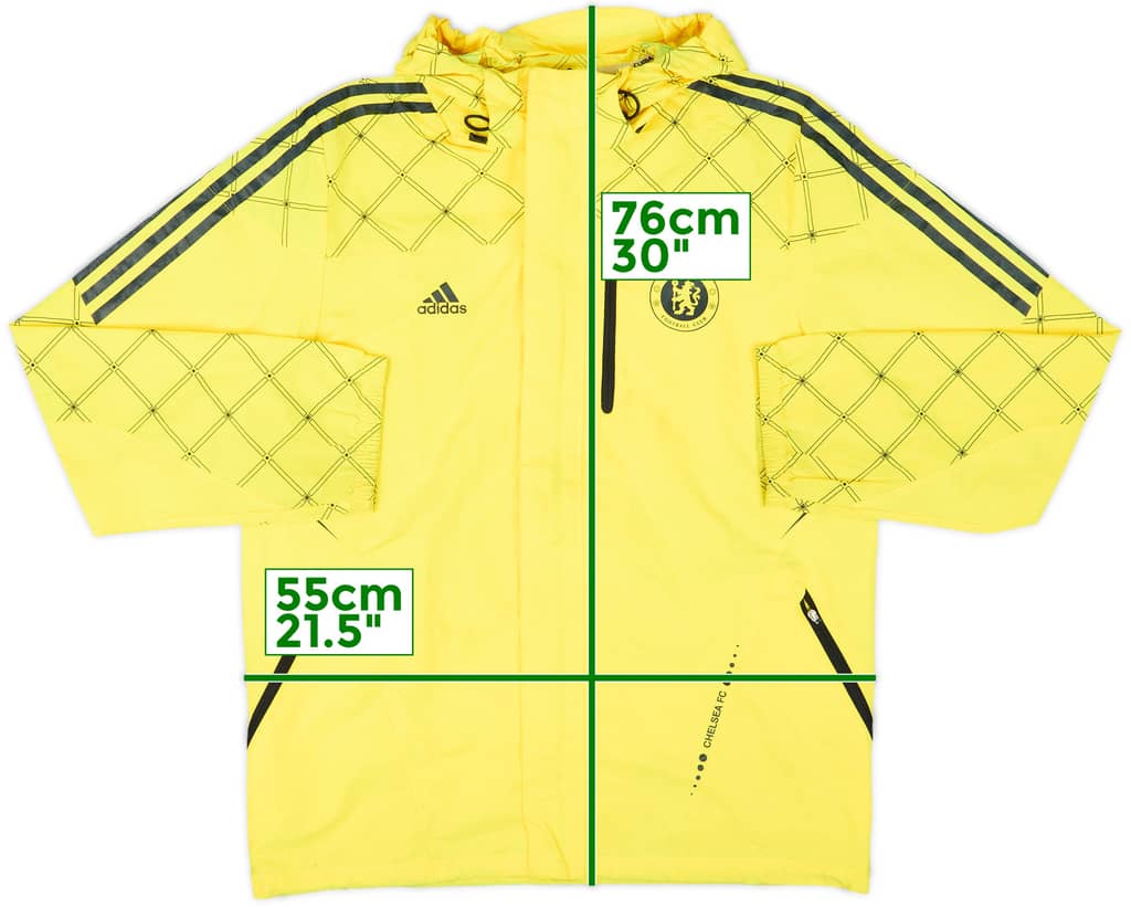 2010-11 Chelsea adidas Hooded Rain Jacket - 6/10 - (L)