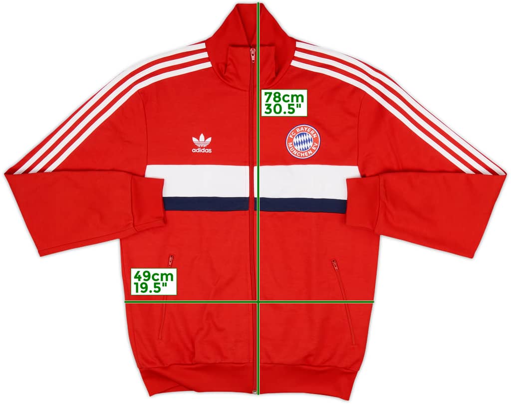 2006-07 Bayern Munich adidas Track Jacket - 9/10 - (L)