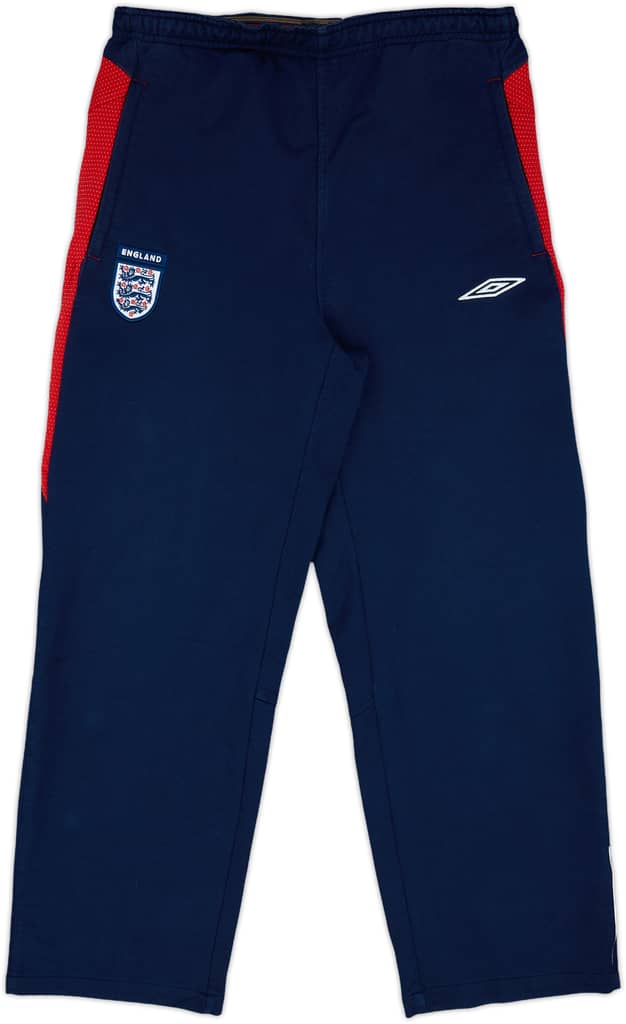 2006-07 England Umbro Track Pants/Bottoms - 8/10 - (S)