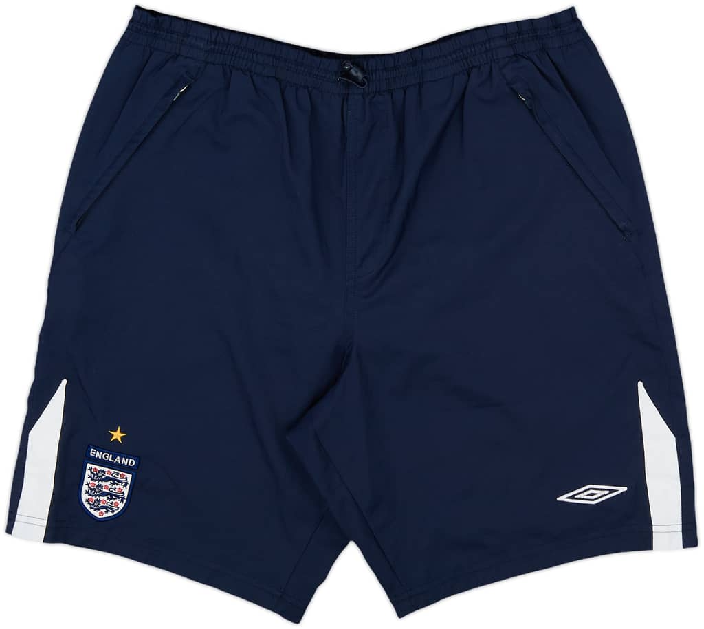 2007-09 England Umbro Training Shorts - 8/10 - (M)