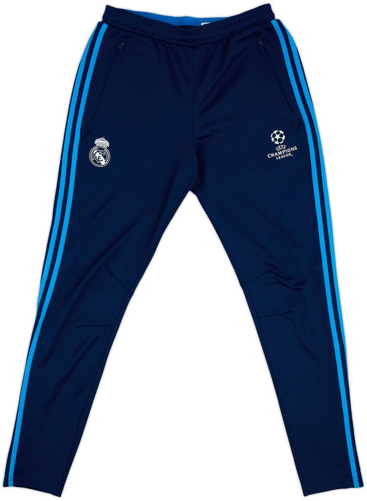 2015-16 Real Madrid adidas CL Track Pants/Bottoms - 8/10 - (M)