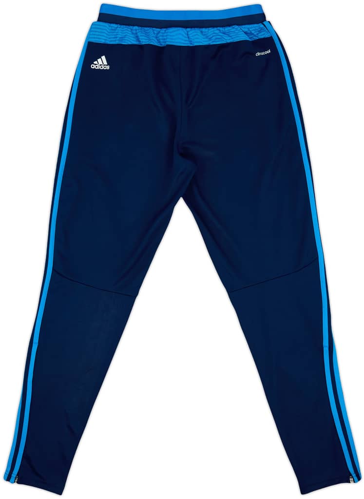 2015-16 Real Madrid adidas CL Track Pants/Bottoms - 8/10 - (M)