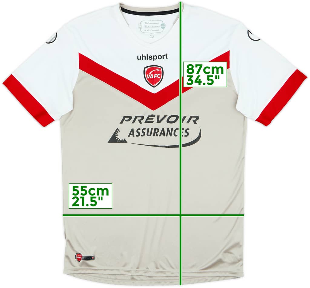 2014-15 Valenciennes Away Shirt - 9/10 - (XL)