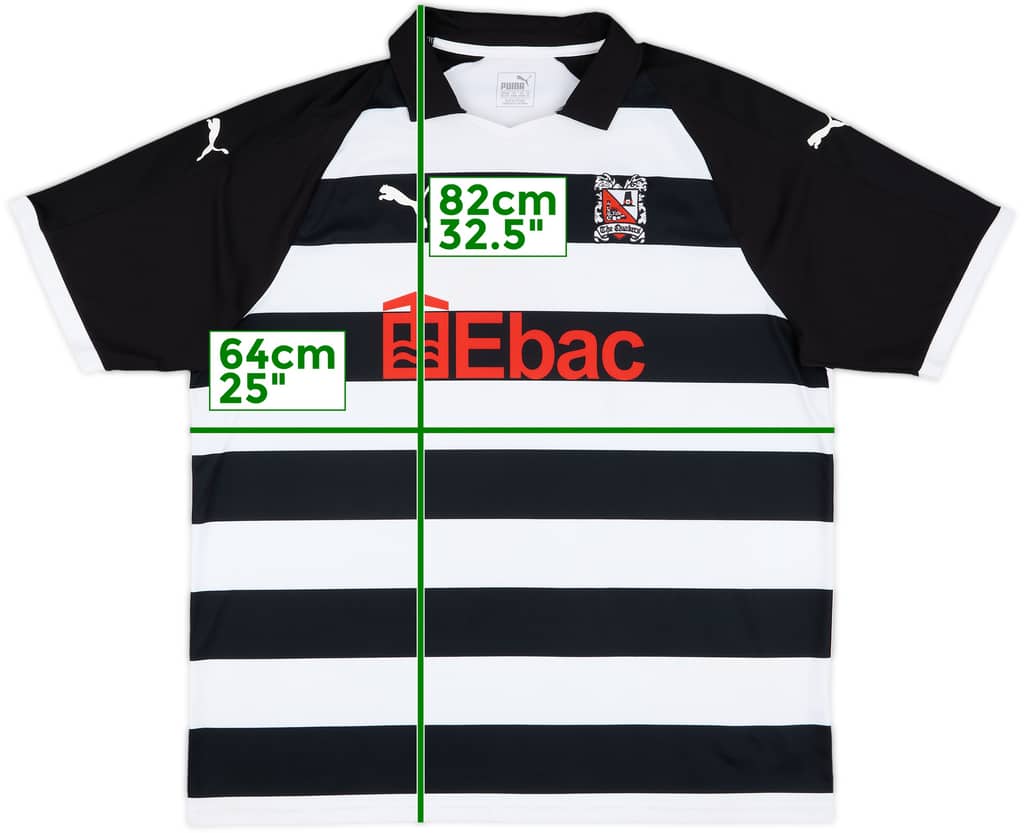 2018-19 Darlington Home Shirt - 8/10 - (3XL)