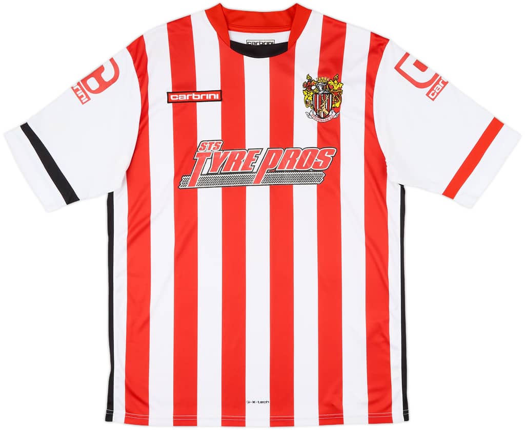 2015-16 Stevenage Home Shirt - 8/10 - (M)