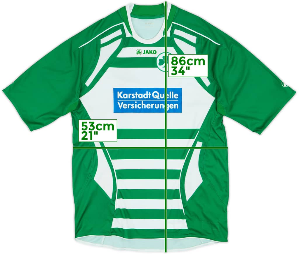 2009-10 Greuther Furth Home Shirt - 6/10 - (M)