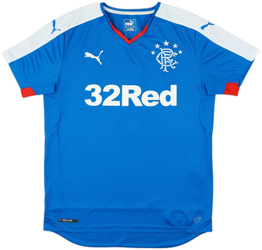 2015-16 Rangers Home Shirt - 7/10 - (M)