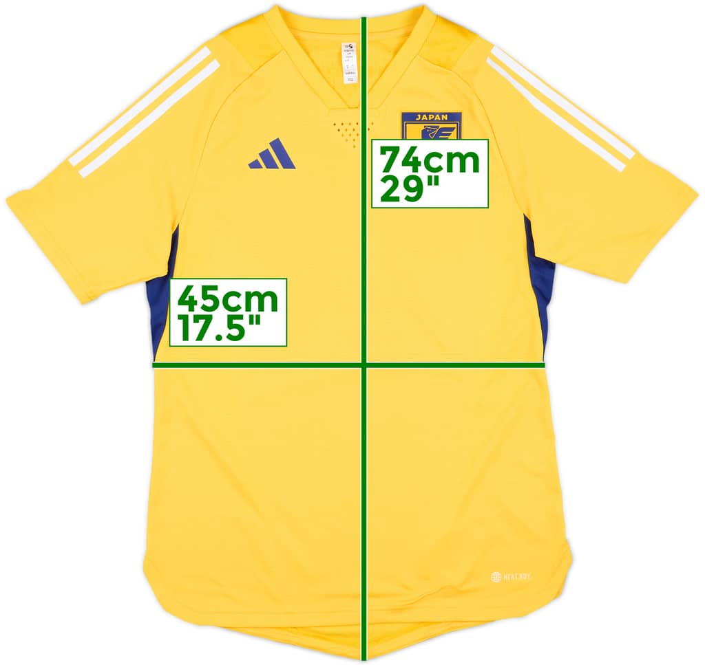 2022-23 Japan Authentic adidas Training Shirt - 8/10 - (M)