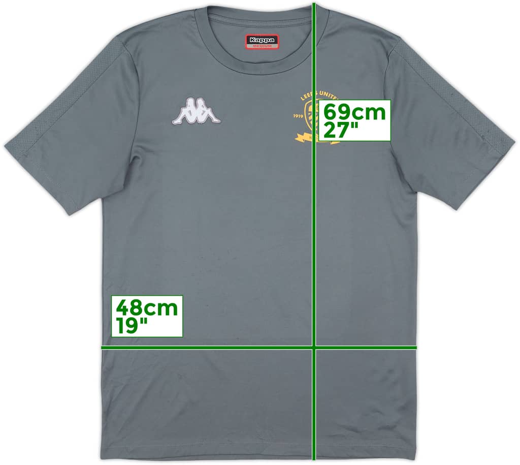 2019-20 Leeds Kappa Training Shirt - 7/10 - (M)