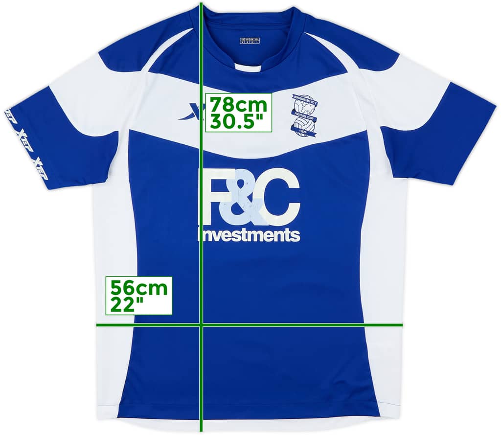 2010-11 Birmingham Home Shirt - 6/10 - (M)
