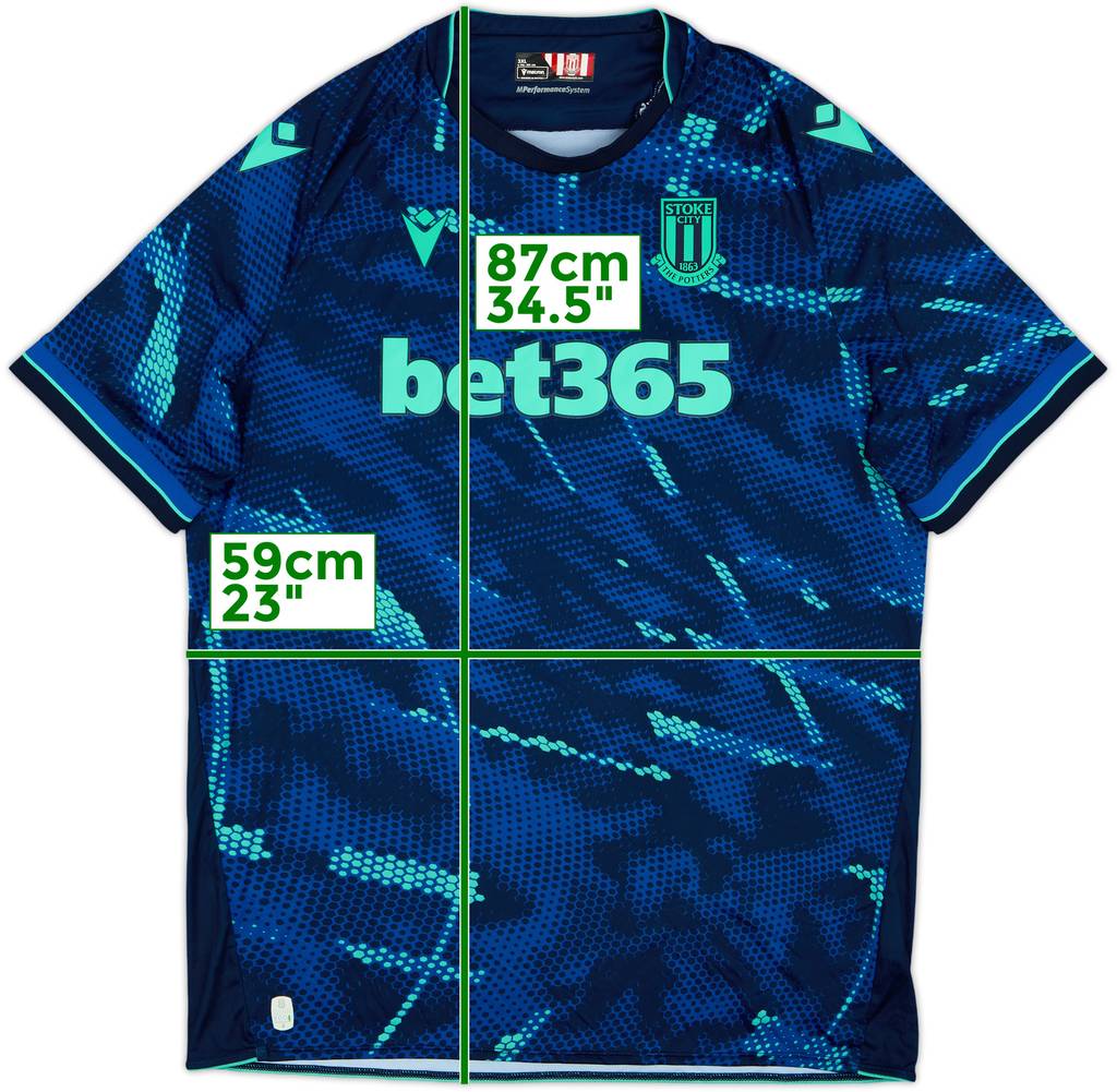 2023-24 Stoke City Away Shirt - 9/10 - (3XL)