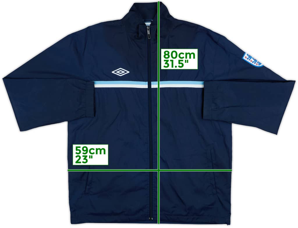 2012 England Umbro Track Jacket - 7/10 - (M)
