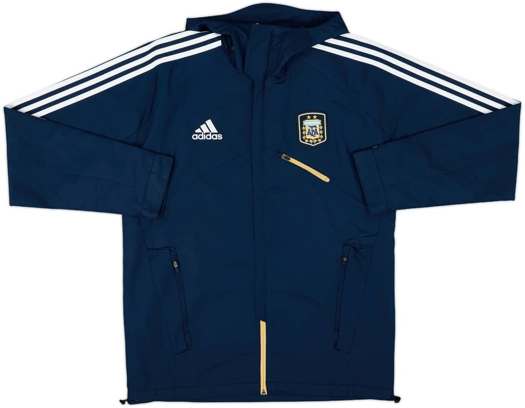 2010-12 Argentina adidas Hooded Rain Jacket - 8/10 - (M)