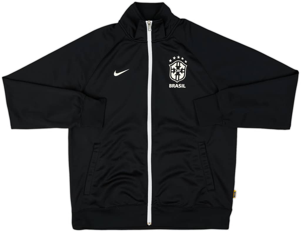 2013-14 Brazil Nike Track Jacket - 10/10 - (M)