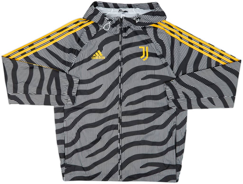 2023-24 Juventus adidas Hooded Track Jacket - 10/10 - (M)