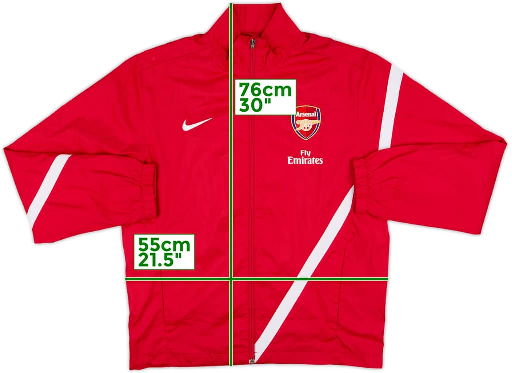 2011-12 Arsenal Nike Track Jacket - 7/10 - (L)