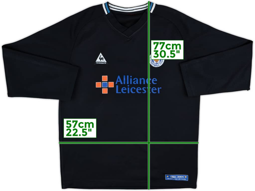 2004-05 Leicester GK Shirt - 8/10 - (S)