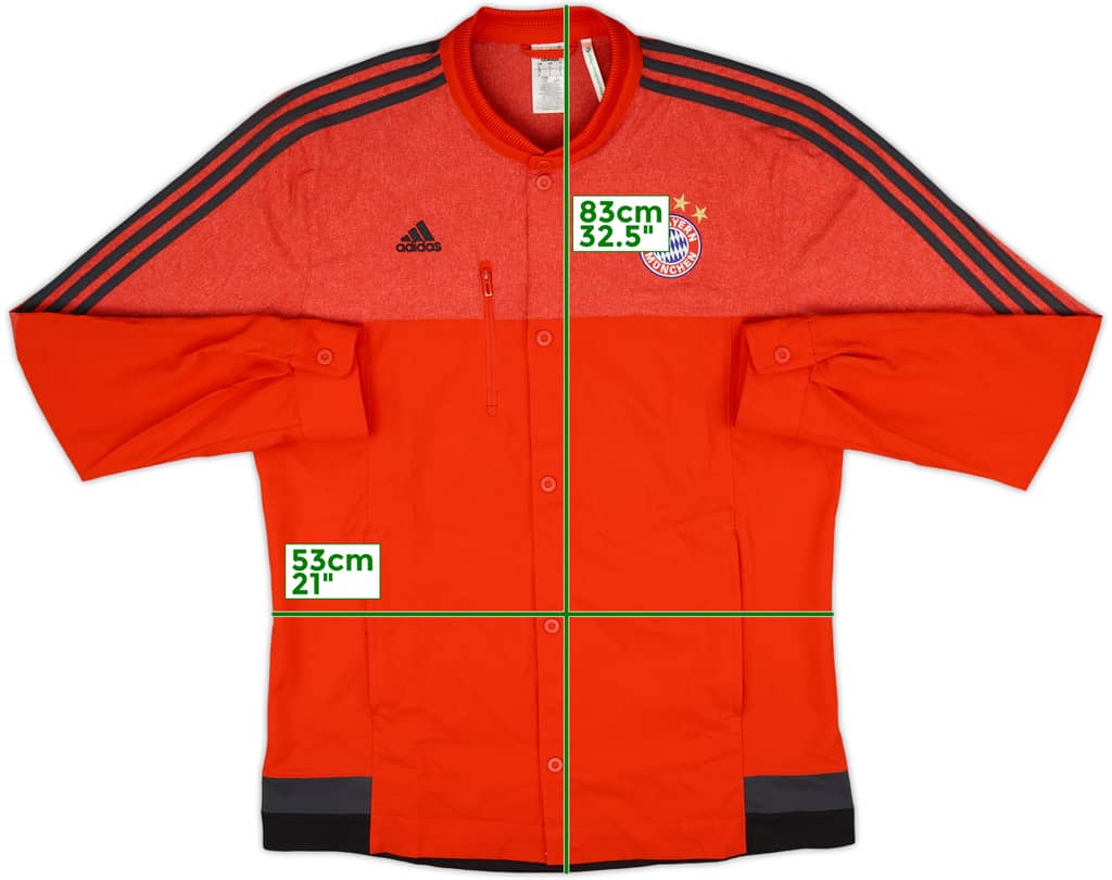 2014-15 Bayern Munich adidas Track Jacket - 10/10 - (L)