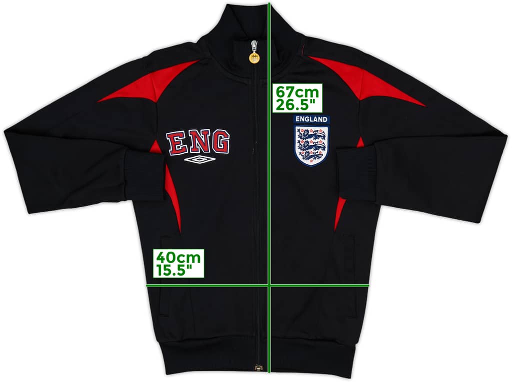 2006-08 England Umbro Track Jacket - 7/10 - (XS)