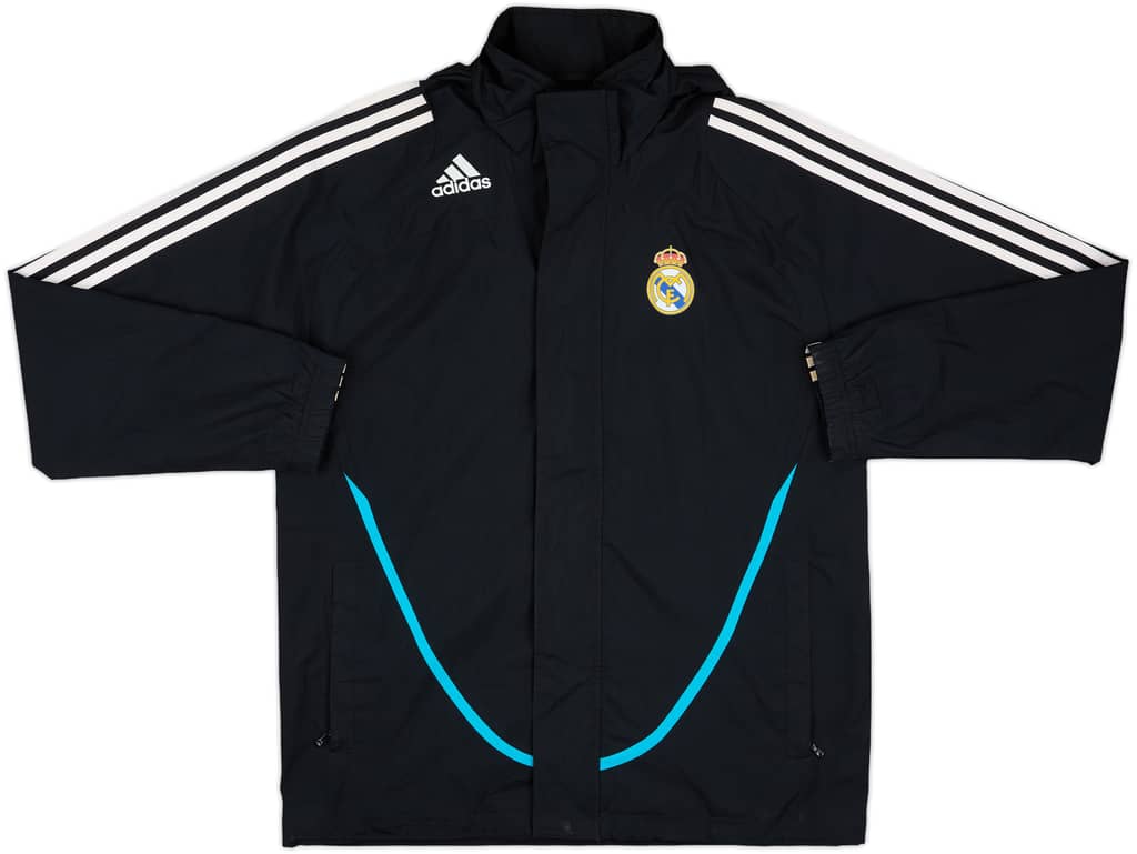 2008-09 Real Madrid adidas Rain Coat - 9/10 - (S)