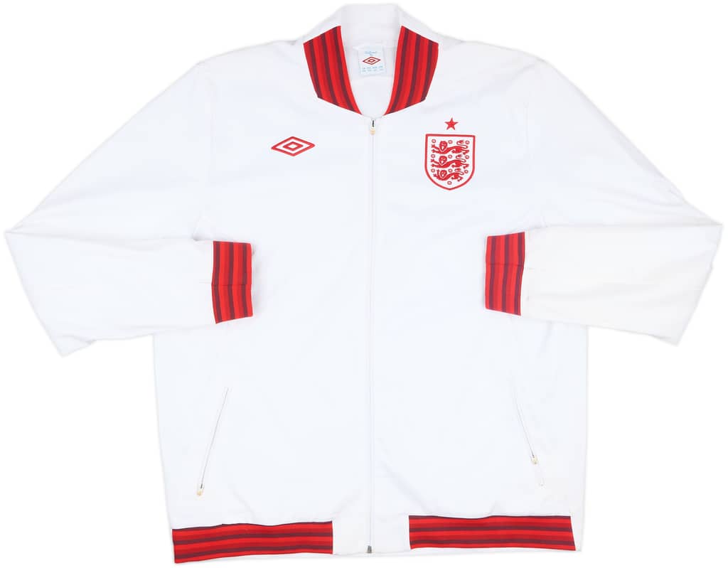 2011-12 England Umbro Track Jacket - 7/10 - (XXL)