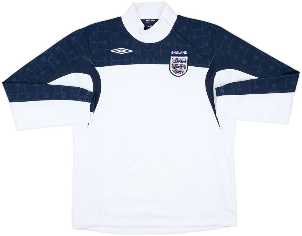 2004-05 England Umbro 1/4 Zip Drill Top - 8/10 - (L)
