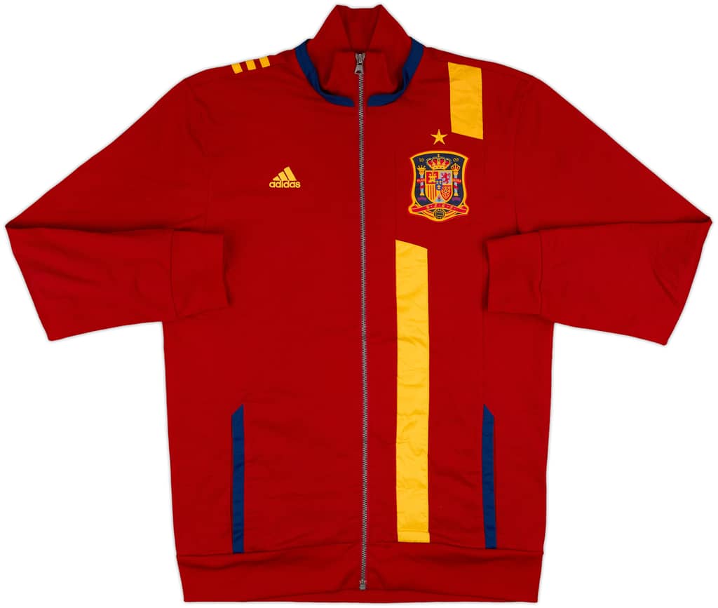 2012-13 Spain adidas Track Jacket - 8/10 - (M)