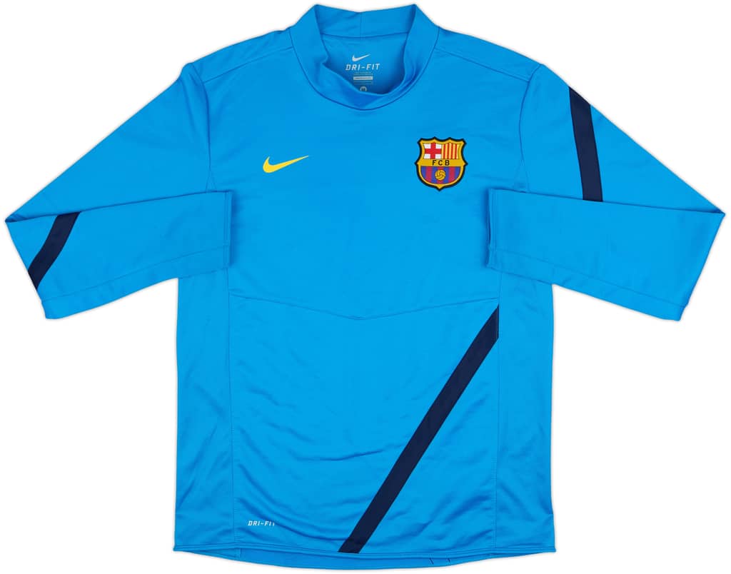 2011-12 Barcelona Nike Sweat Top - 8/10 - (M)