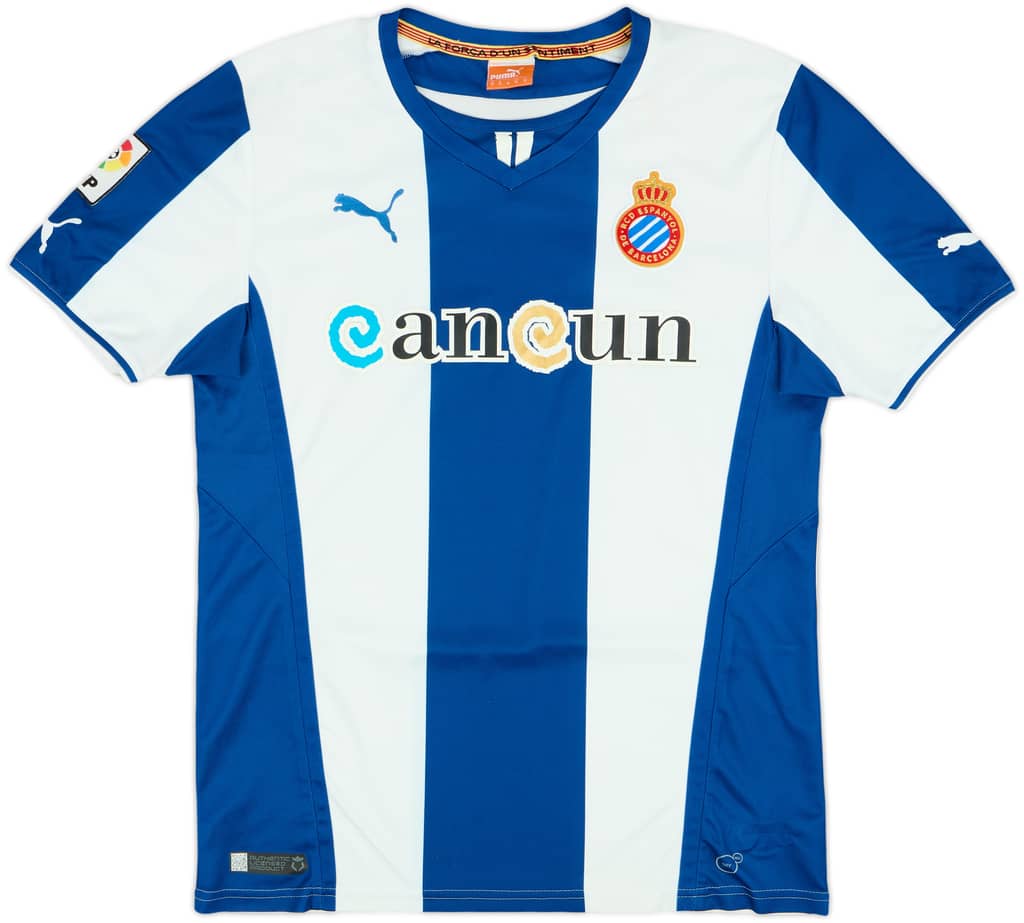 2013-14 Espanyol Home Shirt - 8/10 - (M)