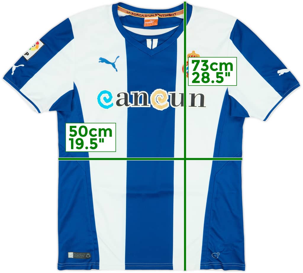 2013-14 Espanyol Home Shirt - 8/10 - (M)
