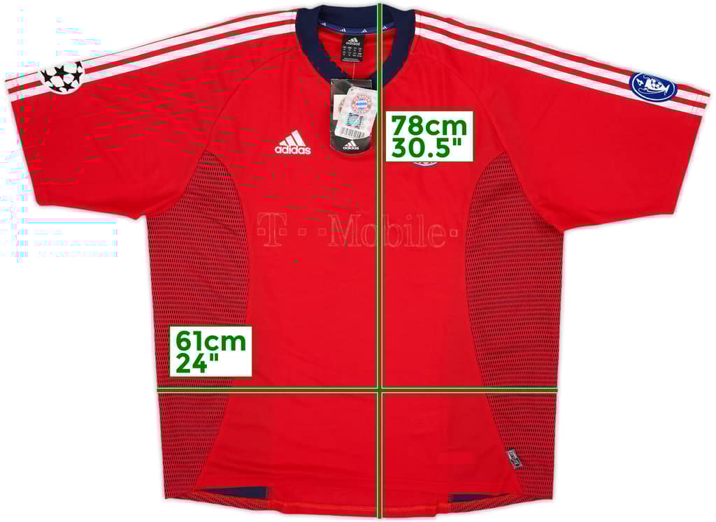 2002-03 Bayern Munich CL Shirt (XL)