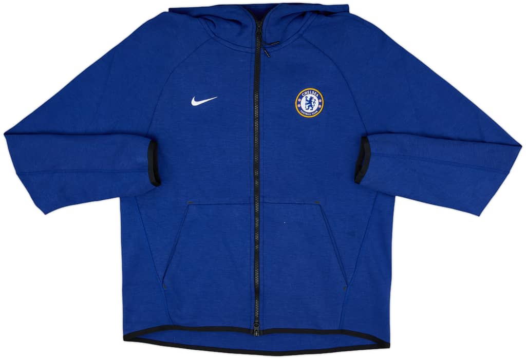 2019-20 Chelsea Nike Hooded Track Top - 8/10 - (M)