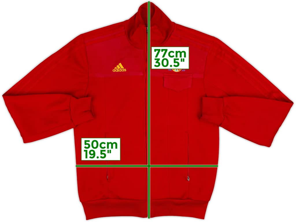 2007-08 Spain adidas Track Jacket - 8/10 - (Women's M)