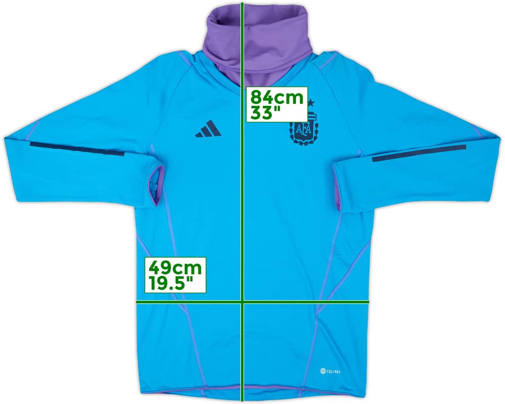 2022-23 Argentina adidas Drill Top - 9/10 - (M)