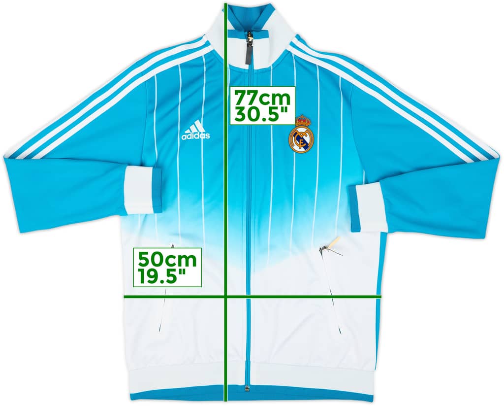 2012-13 Real Madrid adidas Track Jacket - 9/10 - (L)