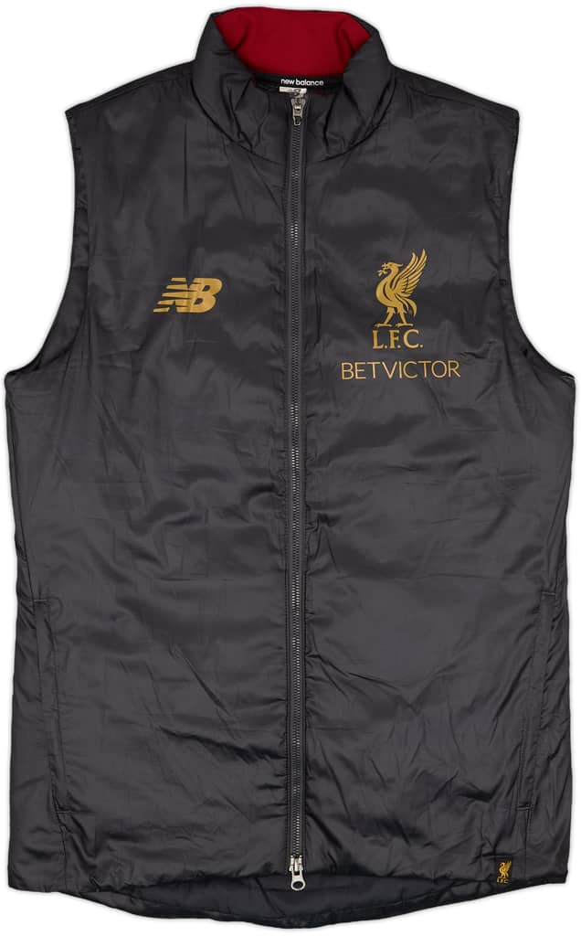 2018-19 Liverpool New Balance Gilet - 8/10 - (S)