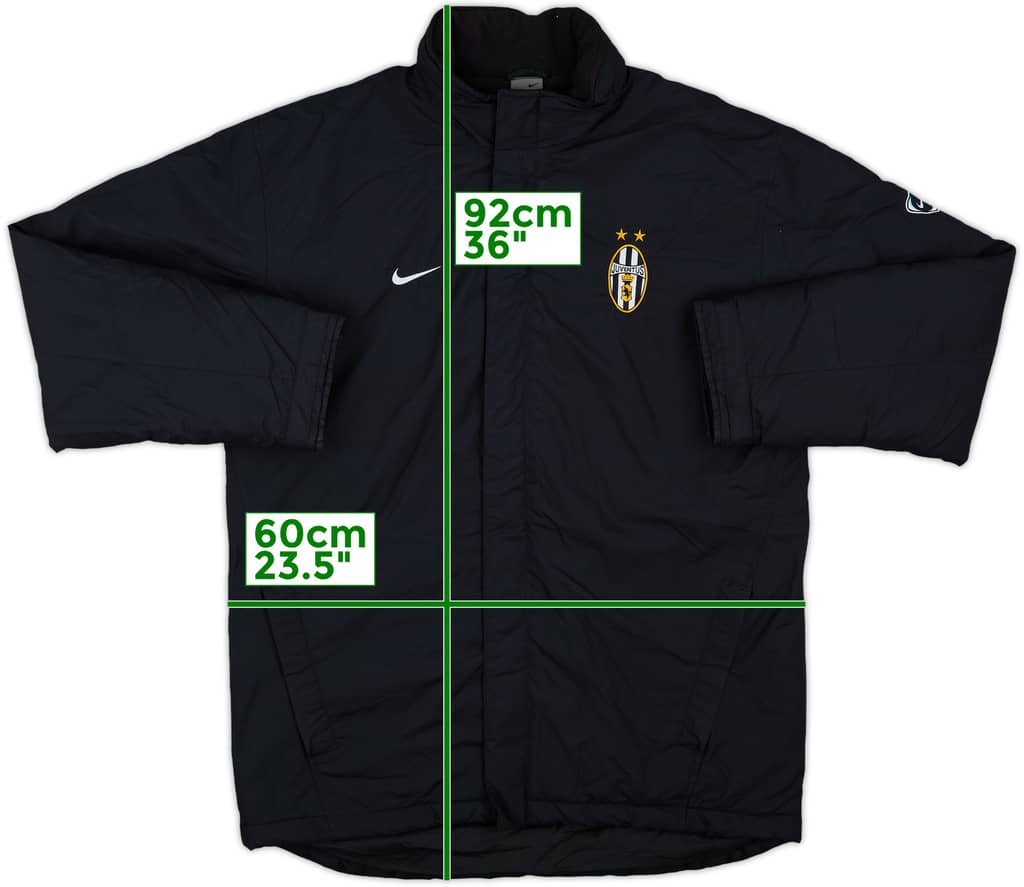 2004-05 Juventus Nike Padded Bench Coat - 8/10 - (M)