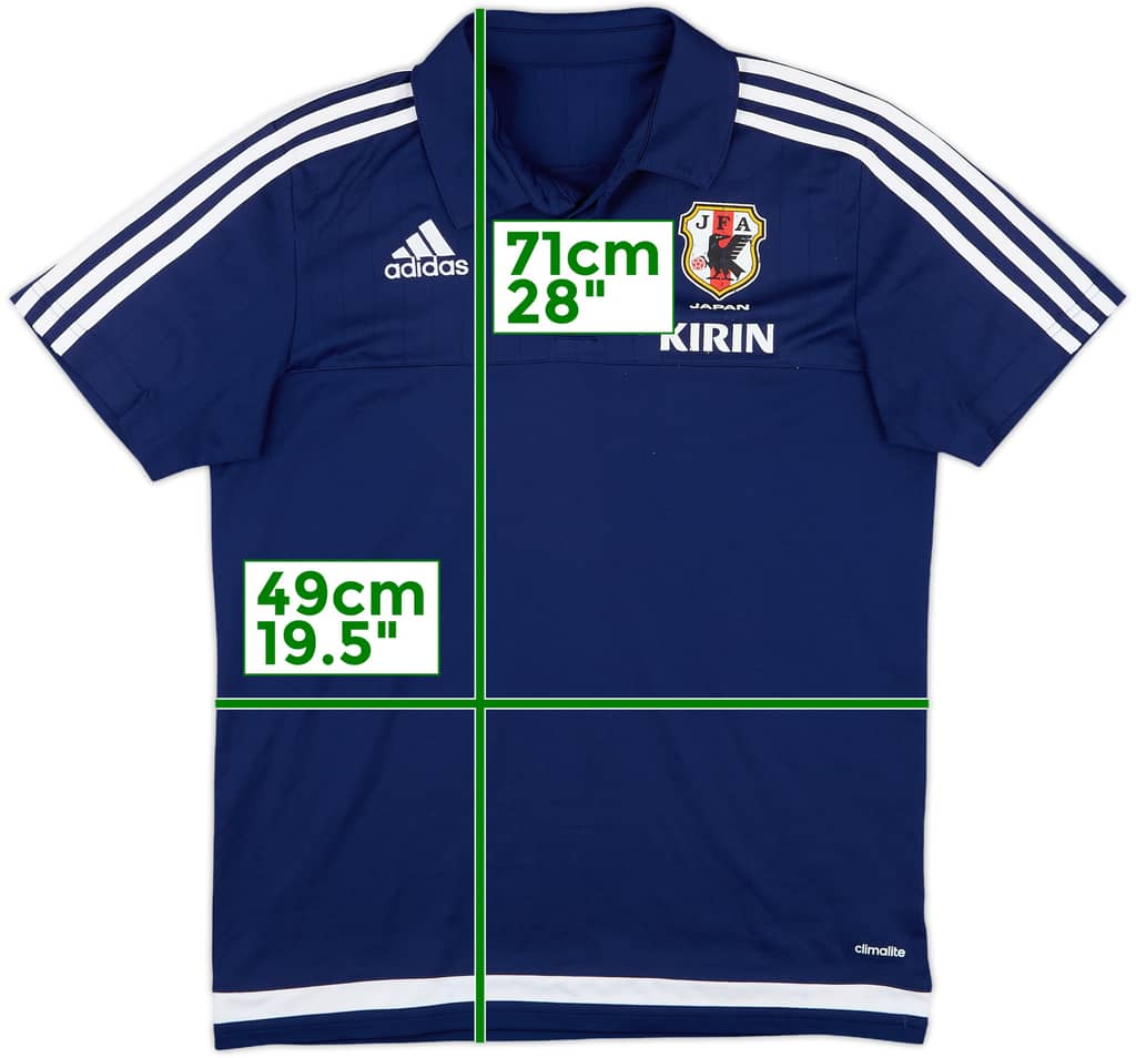 2014-15 Japan adidas Polo Shirt - 6/10 - (L)