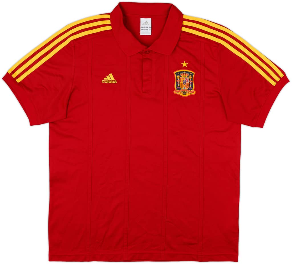 2012-13 Spain adidas Polo Shirt - 10/10 - (L)