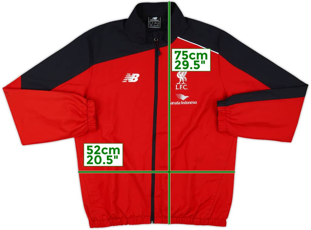 2015-16 Liverpool New Balance Track Jacket - 7/10 - (M)