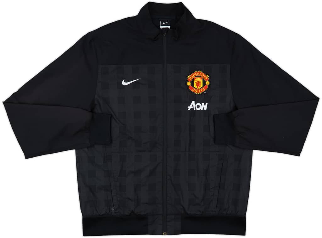2013-14 Manchester United Nike Track Jacket - 8/10 - (XXL)
