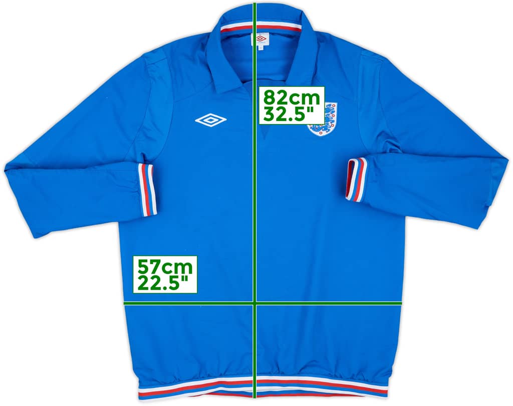 2010-12 England Umbro Drill Top - 7/10 - (XL)