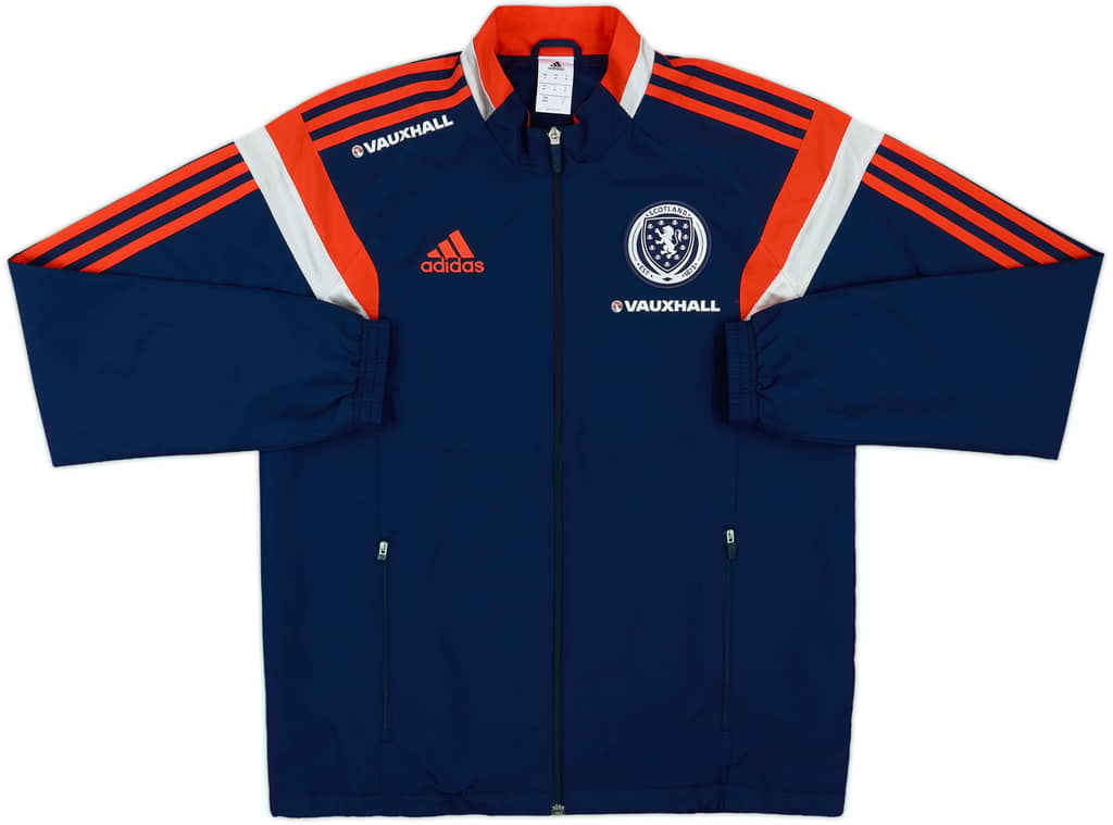 2013-14 Scotland adidas Rain Jacket - 10/10 - (M)