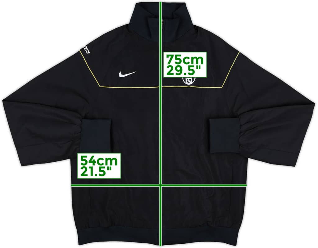 2008-09 Juventus Nike Track Jacket - 9/10 - (M)